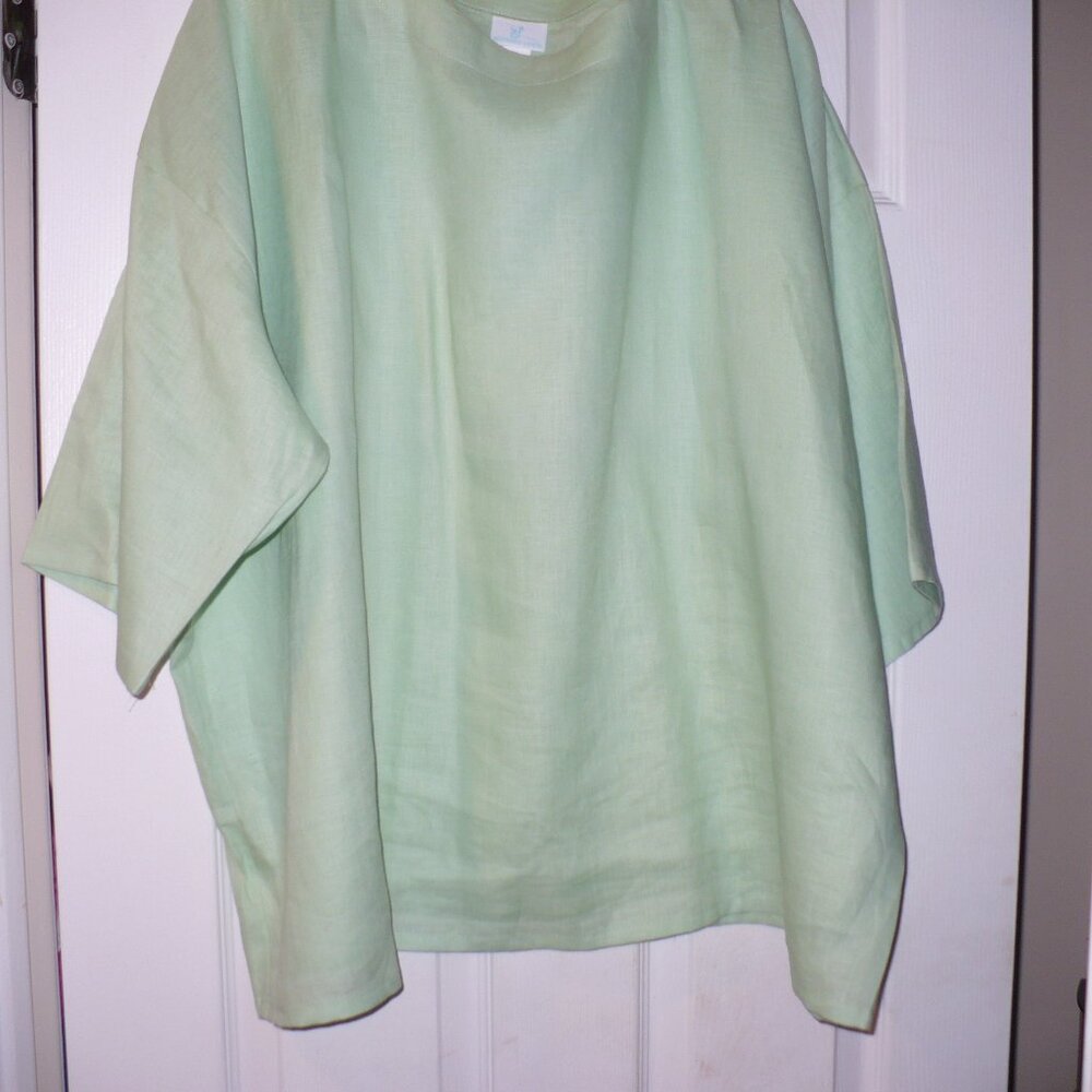 whitney linen blouse
